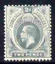 Southern Nigeria 1912 KG5 MCA 2d grey mounted mint SG 47, stamps on , stamps on  kg5 , stamps on 