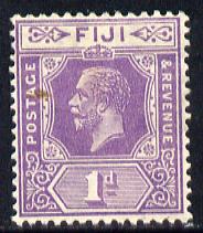 Fiji 1912-23 KG5 Script CA 1d violet mounted mint SG 231, stamps on , stamps on  stamps on , stamps on  stamps on  kg5 , stamps on  stamps on 