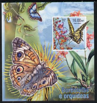 Mozambique 2013 Butterflies #4 imperf deluxe sheet unmounted mint. Note this item is privately produced and is offered purely on its thematic appeal , stamps on butterflies