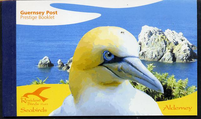 Guernsey - Alderney 2006 Residential Birds #1 £10.60 booklet complete & fine SG ASB16, stamps on birds