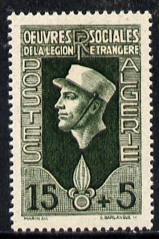 Algeria 1950 Foreign Legion Welfare Fund, unmounted mint SG 303*, stamps on militaria