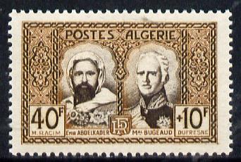 Algeria 1950 Unveiling of Monument, unmounted mint SG 305*, stamps on , stamps on  stamps on monuments