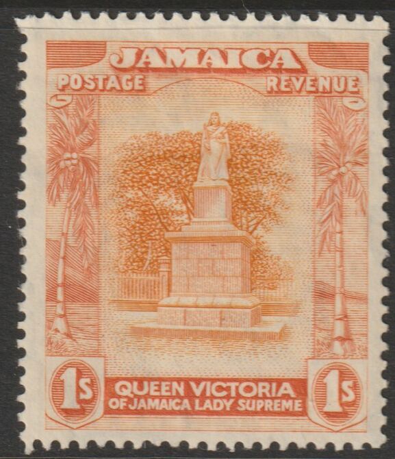 Jamaica 1921 KG5 Pictorial Multiple Script 1s overprinted SPECIMEN with gum but light crease, only about 400 produced SG 102s, stamps on specimens