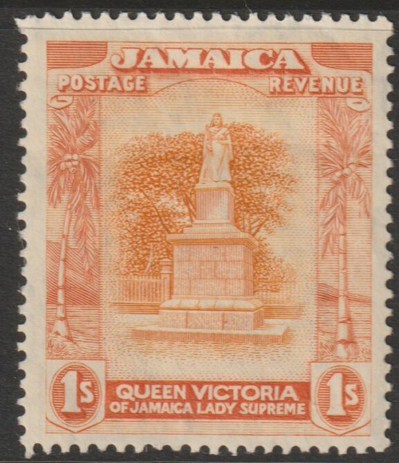 Jamaica 1921 KG5 Pictorial Multiple Script 1s overprinted SPECIMEN with gum but light crease, only about 400 produced SG 102s, stamps on , stamps on  stamps on specimens