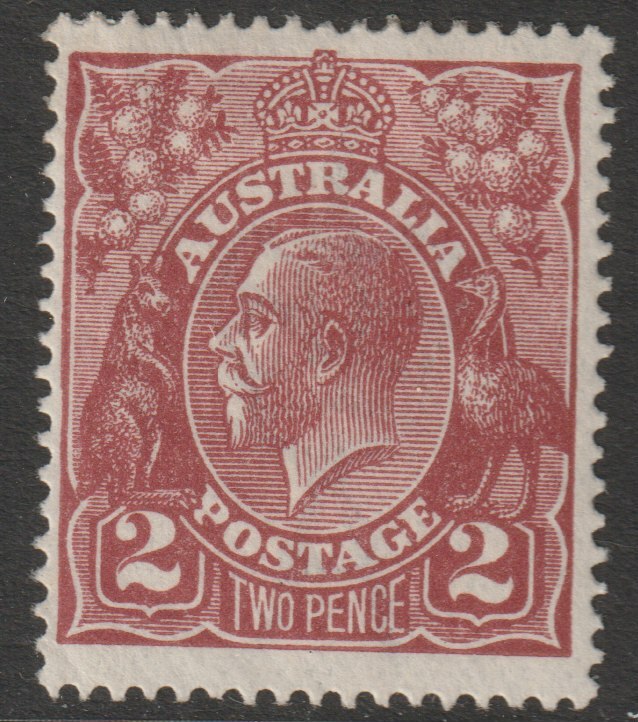 Australia 1924 KG5 2d red-brown mounted mint SG78, stamps on , stamps on  kg5 , stamps on 