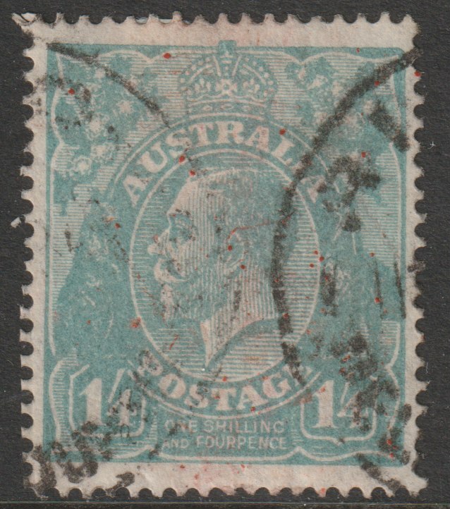 Australia 1926 KG5 1s4d pale greenish-blue good used SG93, stamps on , stamps on  stamps on , stamps on  stamps on  kg5 , stamps on  stamps on 