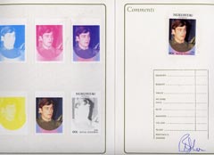 Tuvalu - Nukufetau 1986 Royal Wedding (Andrew & Fergie) 60c set of 7 imperf progressive proofs comprising the 4 individual colours plus 2, 3 and all 4 colour composites mounted in special Format International folder (7 se-tenant proof pairs), stamps on , stamps on stamps on royalty, stamps on stamps on andrew, stamps on stamps on fergie, stamps on stamps on
