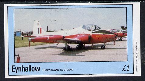 Eynhallow 1982 Aircraft #2 imperf souvenir sheet (Â£1 value) unmounted mint, stamps on , stamps on  stamps on aviation