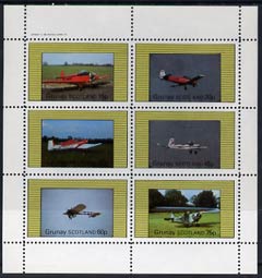 Grunay 1982 Aircraft #4 perf set of 6 values (15p to 75p) unmounted mint, stamps on , stamps on  stamps on aviation