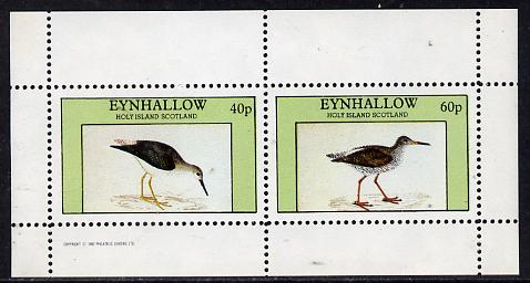 Eynhallow 1982 Waders #3 perf  set of 2 values (40p & 60p) unmounted mint, stamps on , stamps on  stamps on birds