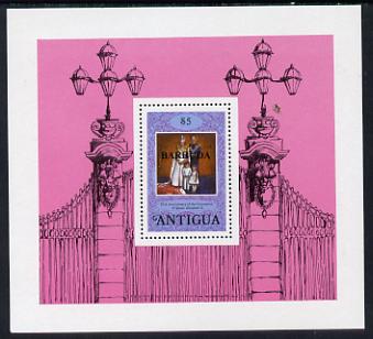 Barbuda 1978 Coronation 25th Anniversary $5 m/sheet unmounted mint, SG MS 420, stamps on , stamps on  stamps on royalty      coronation