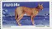 South West Africa 1980-89 Caracal 14c from Wildlife Def set unmounted mint, SG 358c*, stamps on , stamps on  stamps on animals, stamps on  stamps on cats