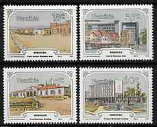 Namibia 1990 Centenary of Windhoek set of 4 unmounted mint, SG 545-48, stamps on , stamps on  stamps on tourism