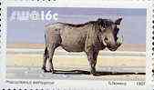 South West Africa 1980-89 Warthog 16c (chalky paper) from Wildlife Def set unmounted mint, SG 359b*, stamps on animals, stamps on warthog, stamps on pigs, stamps on boars, stamps on swine