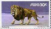 South West Africa 1980-89 Lion 30c (chalky paper) from Wildlife Def set unmounted mint, SG 362a, stamps on , stamps on  stamps on animals, stamps on  stamps on cats, stamps on  stamps on lions, stamps on  stamps on 