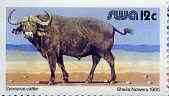 South West Africa 1980-89 Buffalo 12c from Wildlife Def set unmounted mint, SG 358b, stamps on , stamps on  stamps on animals, stamps on  stamps on buffalo, stamps on  stamps on bovine