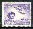 India 1966 Indian Armed Forces (Soldier, Jet & Cruiser) unmounted mint SG 527*, stamps on militaria    aviation    ships  