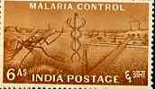 India 1955 Anti Malaria 6as from Five Year Plan set unmounted mint, SG 361*, stamps on , stamps on  stamps on malaria, stamps on  stamps on medical, stamps on  stamps on diseases