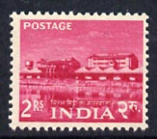 India 1955 Rare Earth Factory 2r from Five Year Plan set unmounted mint, SG 369*, stamps on , stamps on  stamps on minerals