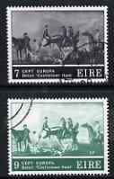 Ireland 1975 Europa set of 2 superb cto used, SG 371-72*, stamps on europa, stamps on hunting, stamps on horses