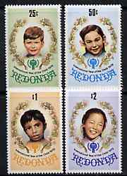 Antigua - Redonda 1979 International Year of the Child set of 4 unmounted mint*, stamps on , stamps on  stamps on , stamps on  stamps on  iyc , stamps on  stamps on children