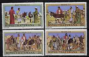 Bophuthatswana 1983 Easter (Palm Sunday) set of 4 unmounted mint, SG 104-107*