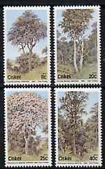 Ciskei 1983 Indigenous Trees #1 set of 4 unmounted mint, SG 34-37*, stamps on trees