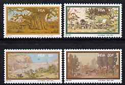 South Africa 1976 Birth Centenary of Erich Mayer (Artist) set of 4 unmounted mint, SG 399-402*, stamps on , stamps on  stamps on arts, stamps on  stamps on dams, stamps on  stamps on civil engineering