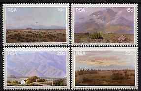 South Africa 1978 Birth Anniversary of Volschenk (painter) set of 4 unmounted mint, SG 444-47, stamps on arts