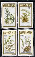 Venda 1985 Ferns set of 4 unmounted mint, SG 115-18*, stamps on , stamps on  stamps on plants, stamps on ferns