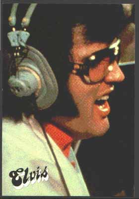 St Vincent 1985 Elvis Presley Maxi-card No 106 (unused), stamps on music     personalities        elvis  entertainments     films    cinema