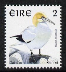 Ireland 1997-2000 Birds - Gannet 2p unmounted mint SG 1032, stamps on birds, stamps on gannet