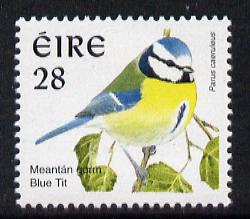 Ireland 1997-2000 Birds - Blue Tit 28p unmounted mint SG 1037, stamps on , stamps on  stamps on birds, stamps on  stamps on blue tit