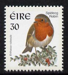 Ireland 1997-2000 Birds - Robin 30p unmounted mint SG 1048, stamps on birds, stamps on robin