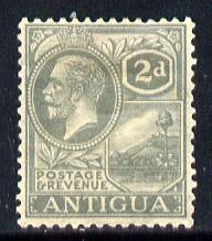 Antigua 1921-29 KG5 Script CA 2d grey mounted mint SG 70, stamps on , stamps on  kg5 , stamps on 