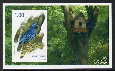 Cuba 2012 Flora & Fauna imperf souvenir sheet unmounted mint, stamps on , stamps on  stamps on birds