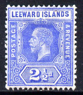 Leeward Islands 1912-22 KG5 MCA 2.5d bright blue Die I mounted mint SG 50, stamps on , stamps on  stamps on , stamps on  stamps on  kg5 , stamps on  stamps on 