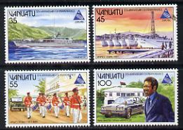 Vanuatu 1985 Independence/EXPO set of 4 unmounted mint SG 411-14, stamps on , stamps on  stamps on vanuatu 1985 independence/expo set of 4 unmounted mint sg 411-14