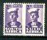 South Africa 1942-44 KG6 War Effort (reduced size) 2d Sailor horiz pair unmounted mint, SG 100, stamps on , stamps on  stamps on militaria, stamps on  stamps on ships, stamps on  stamps on  kg6 , stamps on  stamps on  ww2 , stamps on  stamps on 