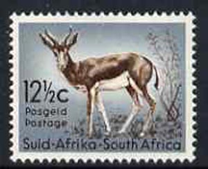 South Africa 1961 Springbok 12.5c from decimal def set unmounted mint, SG 194, stamps on , stamps on  stamps on animals, stamps on  stamps on springboks