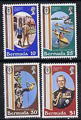 Bermuda 1981 Duke of Edinburgh Award Scheme set of 4 unmounted mint, SG 439-42, stamps on royalty, stamps on youth    