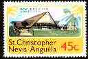 St Kitts-Nevis 1978 Hotel & Golf Course 45c from Pictorial def set, SG 401 unmounted mint, stamps on golf, stamps on hotels
