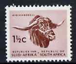 South Africa 1963 Afrikander Bull 1.5c (wmk RSA) unmounted mint, SG 228*, stamps on animals, stamps on bulls, stamps on bovine