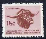 South Africa 1969 Afrikander Bull 1.5c (Redrawn with phosphor bands)unmounted mint, SG 284*, stamps on , stamps on  stamps on animals, stamps on  stamps on bulls, stamps on  stamps on bovine, stamps on  stamps on 