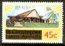 St Kitts 1980 Hotel & Golf Course 45c from opt'd def set unmounted mint, SG 36A*, stamps on golf, stamps on hotels