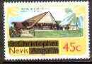 Nevis 1980 Hotel & Golf Course 45c from optd def set unmounted mint, SG 44*, stamps on golf, stamps on hotels