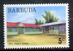 Barbuda 1974 Holy Trinity School 5c from pictorial def set, SG 186 unmounted mint*, stamps on , stamps on  stamps on education