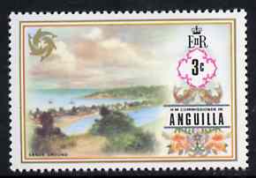 Anguilla 1972-75 Sandy Ground 3c from def set, SG 132 unmounted mint, stamps on , stamps on  stamps on tourism