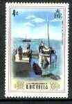 Anguilla 1972-75 Ferry at Blowing Point 4c from def set, SG 133 unmounted mint