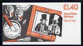 Great Britain 1989 Fox Talbots Report on Photographic Process £1.40 booklet complete, SG FM6, stamps on photography, stamps on cameras